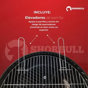 Barbecue rond à charbon Shorbull 22 pouces - Product Image 2