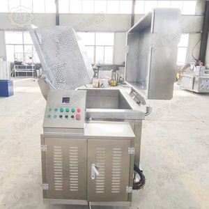 Bouilloire revêtue électrique industrielle avec l'inclinaison automatique/panier de dumping - Product Image 6