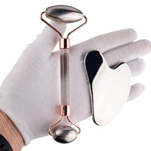 Guasha in acciaio inossidabile Guasha medico in acciaio inossidabile 304 Guasha e rullo frontale corpo in acciaio inossidabile Guasha - Product Image 1