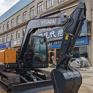Excavatrice d'origine coréenne Hyundai HX80G avec composants de pompe à noyau de moteur Yanmar 8 tonnes vente au comptant neuve et d'occasion - Product Image 2