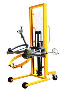 450kg 다기능 드럼 덤퍼 55갤런 스틸 드럼 200L 림 플라스틱 드럼 리프팅 장비 유압 지게차 400kg - Product Image 2