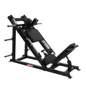 Gym club 45 degrés presse à jambes et hack squat combo machine exercice de fitness - Product Image 1