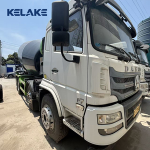 รถผสมคอนกรีต KELAKE DASH F7 สีขาว ขนาด 12 ลูกบาศก์เมตร เครื่องยนต์นำเข้า สำหรับงานก่อสร้างหนัก - Product Image 1