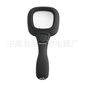 Handheld Magnifier With 6 Led <b>Lights</b> Reading Handle For <b>Books</b> And Documents - Product Image 2