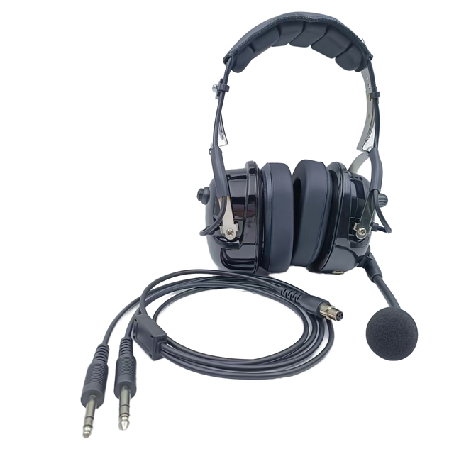 High Performance Two-way RadiosHeadphone Walkie Talkie Headset  Noise Reduction Hearing Protection for Kenwood Motorola Radio