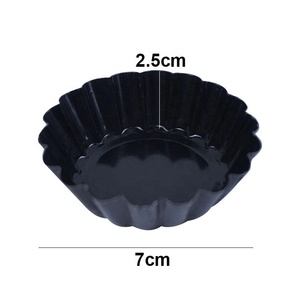 Ensemble de 18 moules à tartelettes rondes antiadhésives de 3 tailles, moules à cupcakes et à muffins, moules à tartelettes en métal - Product Image 3