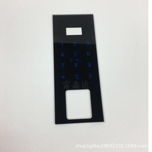 Panneau de commande en verre trempé personnalisé avec écran tactile intelligent, verre trempé imprimé en sérigraphie pour maison intelligente - Product Image 3