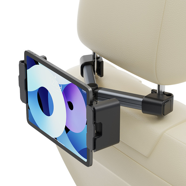 Best Seller Portable Car Phone Tablet Holder Flexible PC Stand Material Compatible iPad Headrest Car Mount Back Seat Mobile