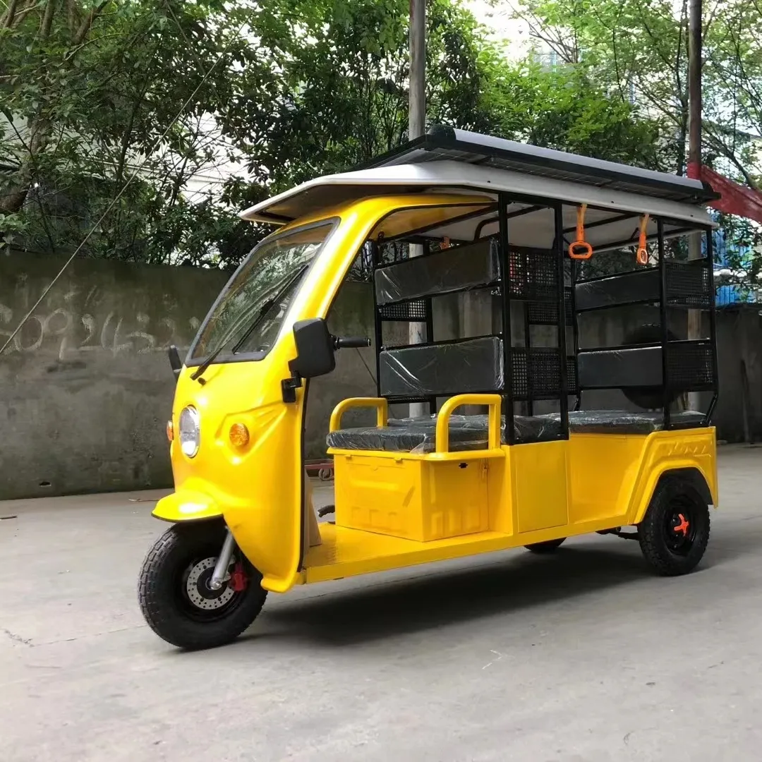 Venta al por mayor triciclos eléctricos Bajaj triciclo eléctrico de 3 ruedas para pasajeros