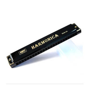 Instrument de musique à vent personnalisé à un <span class=keywords><strong>prix</strong></span> bon marché 24 trous <span class=keywords><strong>Harmonica</strong></span> <span class=keywords><strong>chromatique</strong></span> en métal pour enfants - Product Image 3