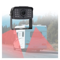 Cámara de Visión Trasera Magnética con Cable AHD, Sistema de Seguridad con Visión Nocturna ADAS para Camiones, Autos, RVs y Minería