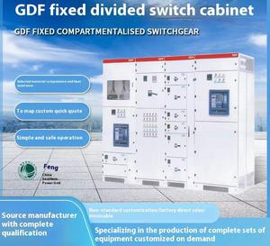 Tủ phân phối gdf nhà máy/Hệ thống điện doanh nghiệp ưa thích 50kA thời gian ngắn chịu được dòng điện + bảo vệ IP40 - Product Image 2