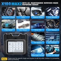 XTOOL X100MAX 2 J2534 Outil de programmation ECM, programmeur de clé à distance IMMO avec KC501 FCA, diagnostic Elite 9,7 pouces 4G+128G