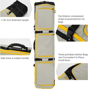 Muestra Gratuita de Bolsa de Snowboard Acolchada Resistente al Agua de Gran Capacidad con Ruedas, Bolsa Deportiva Personalizada para una Sola Tabla de Snowboard para Esquí - Product Image 3