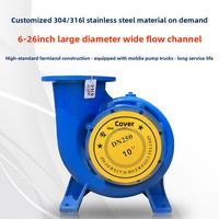 Pompe à eau submersible à flux mixte pour l'agriculture, l'irrigation, l'aquaculture en eau de mer, la lutte contre les inondations, le drainage, structure horizontale