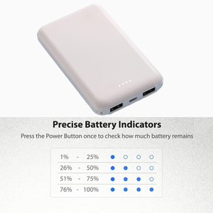 5000/10000MAh Sạc Kép USB Ngân Hàng Điện Logo Món Quà Tùy Chỉnh Bên Ngoài Pin Cho Iphone Điện Thoại Di Động Sạc - Product Image 6