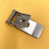 Lampe LED à panneau plat élégante avec clip à ressort en spirale, boucle robuste, support à 3 trous en acier inoxydable, haute capacité de charge