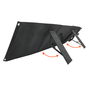 แผงโซลาร์เซลล์พับได้ 100W สำหรับรถยนต์และแคมป์ปิ้ง - Product Image 6