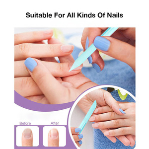 Lima de Uñas de Vidrio Personalizada OEM ODM, Lima de Uñas de Doble Cara con Impresión Personalizada para Salón - Product Image 2