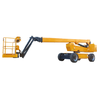 Plateforme élévatrice électrique professionnelle 22M SXQS-22 FORU pour travaux de réparation de stations de téléphériques de niveau supérieur dans les stations de ski