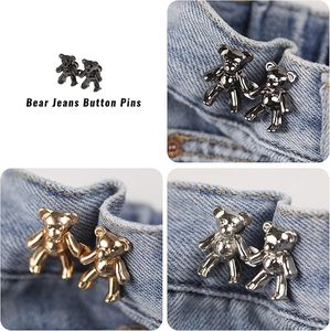 Épingles à bouton en jean réglables en alliage de zinc pour les jeans amples et le type de crochet de taille - Product Image 3