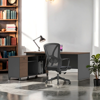 Mobilier de bureau moderne Poste de travail Table Designs CEO Boss Director Executive Desk Classic Office Desk and chair se
