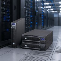 Eaton DX RT 3kVA Online Double Conversion UPS 3000VA 2700W Rak Tower dengan Transfer 0ms untuk Peralatan Jaringan