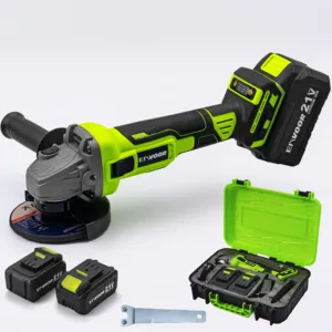 Brushless Variable Speed Rechargeable Lithium Battery Mini Electric Cordless Angle Grinder Machine