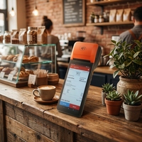 Экономичный портативный POS-терминал GOODCOM на Android 14 с NFC, Bluetooth, USB-термопринтером, OEM/ODM, 3 ГБ ОЗУ, 32 ГБ SSD