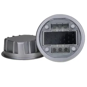 Aluminium blue Solar Road stud Blinking, always on, flashing synchronously, consult customer service