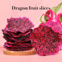 Premium Gedroogde Drakenvrucht 500g |   100% natuurlijke rode pitaya chips, zonder toegevoegde suiker, gezonde veganistische snack voor kinderen & volwassenen