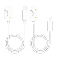 Câble de charge USB de remplacement pour Samsung Galaxy Fit 3 SM-R390 1M Montre intelligente avec gaine en PVC blindage tressé