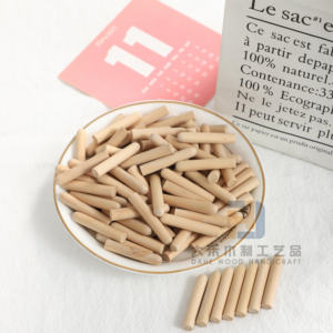 Pasador de <span class=keywords><strong>madera</strong></span> maciza sin terminar de <span class=keywords><strong>20</strong></span>/25/30mm, pasadores de <span class=keywords><strong>varilla</strong></span> de <span class=keywords><strong>madera</strong></span> para accesorios de muebles, manualidades, proyecto de bricolaje - Product Image 5