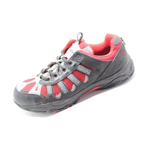 Moda di alta qualità rosso pasticcio industriale scarpe di sicurezza traspiranti per gli uomini stivali da lavoro con punta in acciaio - Product Image 1