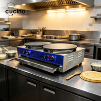 Machine à crêpes électrique industrielle Cucina Commercial pour équipement de restauration, équipement de restaurant