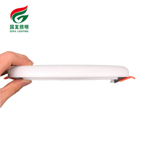 <span class=keywords><strong>Gofa</strong></span> — panneau lumineux Led encastrable sans cadre, éclairage rond et Ultra fin, 10/18/24/36W - Product Image 4