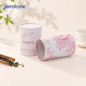 Custom Printed Food Grade Snack Loose Tea Packaging <b>Round</b> Cardboard Packing <b>Box</b> Matte Eco Friendly Cylinder Paper Tube Packaging - Product Image 5