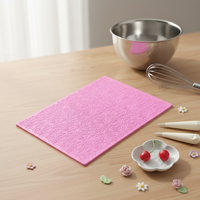Nouvelle innovation : Tapis de gaufrage en silicone AOHUA écologique fait main pour dentelle de sucre et dentelle de gâteau, idéal pour la décoration de gâteaux