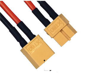 XT-60/XT60 2芯汽车用公母纯铜PVC绝缘定制长度线束 - Product Image 2