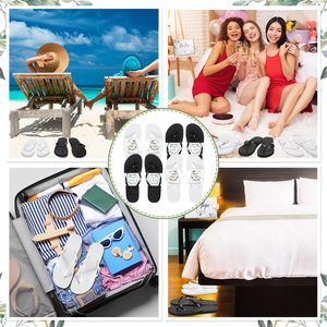 Nicecin nouveauté mode imprimé femmes pantoufles décontractées semelle en caoutchouc string chaussures de plage personnalisées en gros tongs - Product Image 5