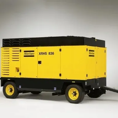 Kullanılan Atlas Copco XRHS836 cep hava kompresörü taşınabilir vida hava kompresörü kompresörler tedarikçisi