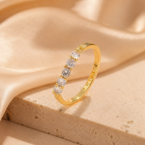 Anello Aperto Minimalista Regolabile con Accento Quadrato, Anello Creativo da Dito per Donne - Product Image 6