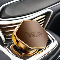 Désodorisant personnalisé pour voitures Diffuseur d'arômes moderne et luxueux avec parfum solide Diffuseur de parfums pour climatiseurs de voitures en boîte