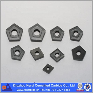 <span class=keywords><strong>Tungsten</strong></span> <span class=keywords><strong>Carbide</strong></span> T5K10 Tích Cực Lầu Năm Góc Pnum Chèn Cho Gia Công Kim Loại - Product Image 2