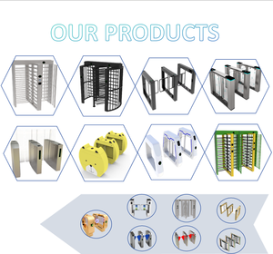Tùy chỉnh hình vòng cung bằng thép không gỉ cánh cổng ngăn chặn rào cản turnstiles WAN phim hoạt hình danh lam thắng cảnh quản lý kiểm soát truy cập an ninh - Product Image 3