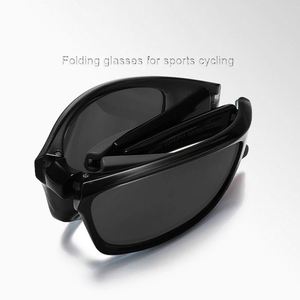 Gafas de Sol Plegables TR90 de Moda para Hombre y Mujer 2025 con Logotipo Personalizado, Gafas de Sol Polarizadas Plegables con Protección UV400 para Ciclismo - Product Image 3