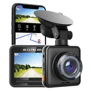 2k HD doppia lente G-sensor Smart Interaction voce Dash Cam grandangolare di visione notturna Dashcam per il monitoraggio di parcheggio Loop Rec