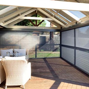 Cina tapparelle elettriche per esterni con paralume da esterno e da balcone con cerniera per esterni impermeabili tapparelle da esterno - Product Image 4