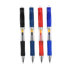 Business Series Large Capacity 0.5Mm Clickable Neutral Pen <b>Plastic</b> Shell Promotional Use - Product Image 2