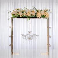 Support de ballons en métal floral réglable LANJO de 100 cm, à poser sur la table, pour les événements de mariage
